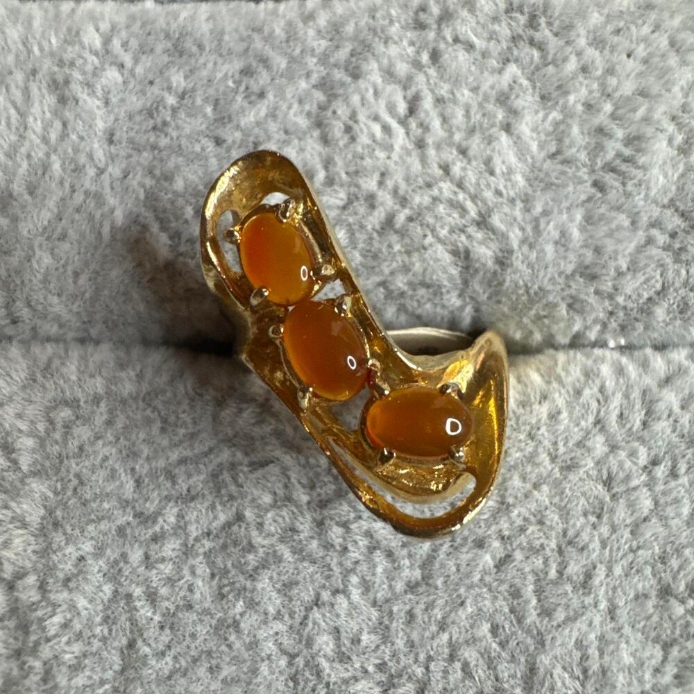 Unbranded Women's Orange and Gold Jewellery
